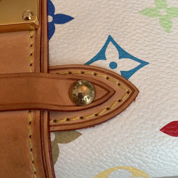 Louis Vuitton White Multicolore Shirley Clutch - Picture 12 of 14